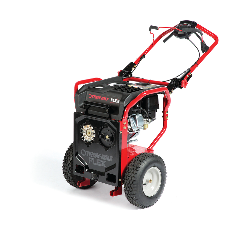 Illustration for article titled Troy-Bilt's Modular Motor Can Transform Into Almost Any Yard Tool